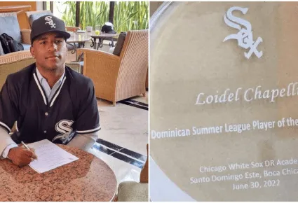 Loidel Chapellí Jr.: Jugador del Mes de Chicago White Sox en DSL