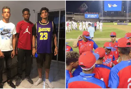 Fuentes: Otros dos beisbolistas del equipo Cuba Sub-15 salen del país