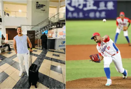 Fuentes: El lanzador zurdo Naykel Cruz sale de Cuba